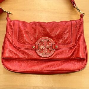 Tory Burch Burnt Orange Leather Bag